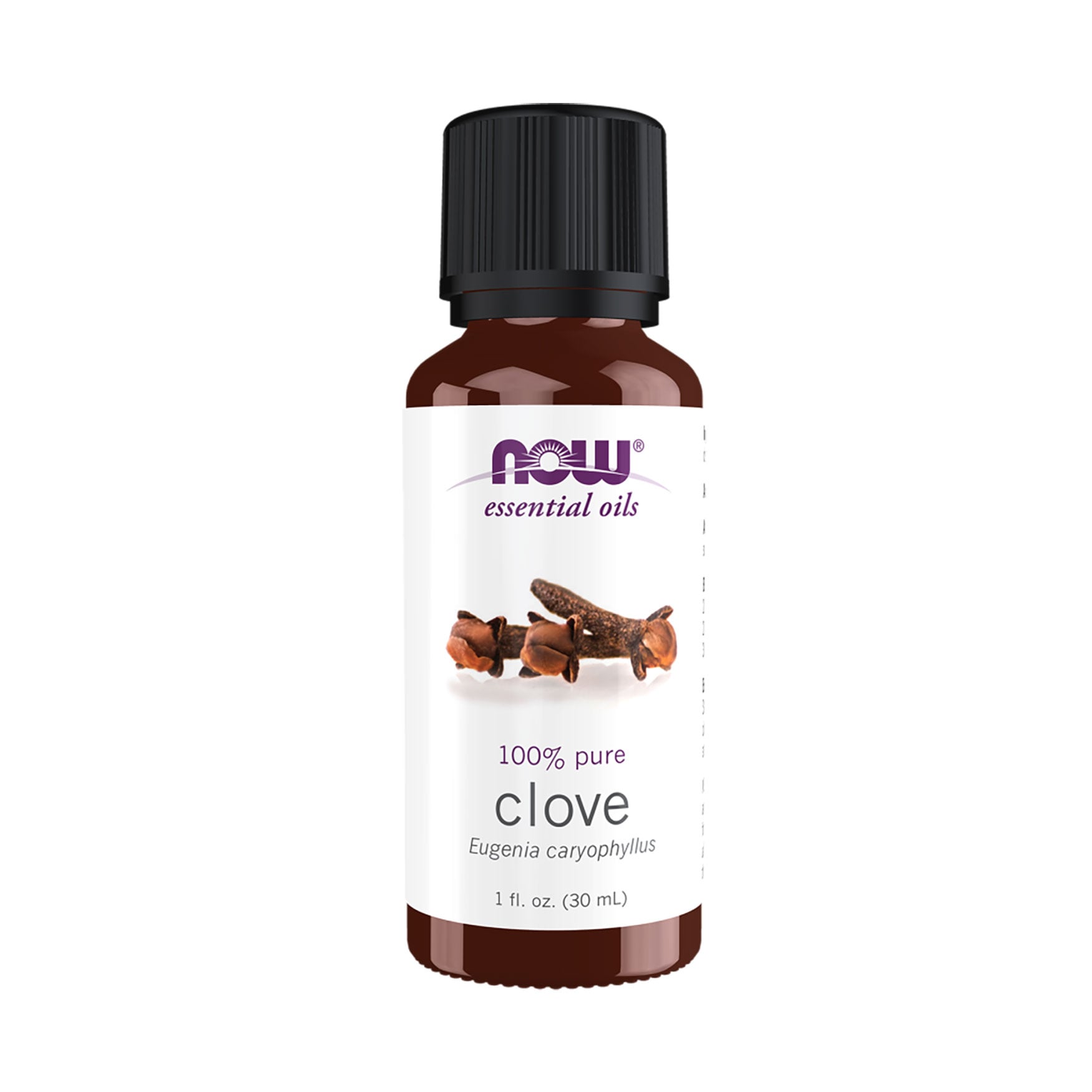 Ефірна олія Now Foods Essential Oil 100% Pure Clove Олія гвоздики, 30 мл